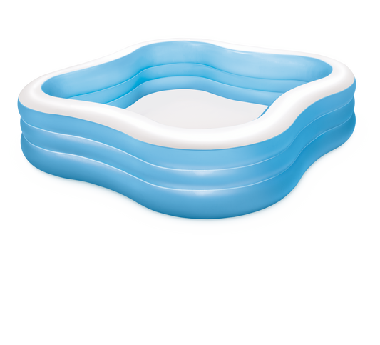 Piscina Inflable Familiar Intex 57495 Beach Wave (229x229x56 cm)