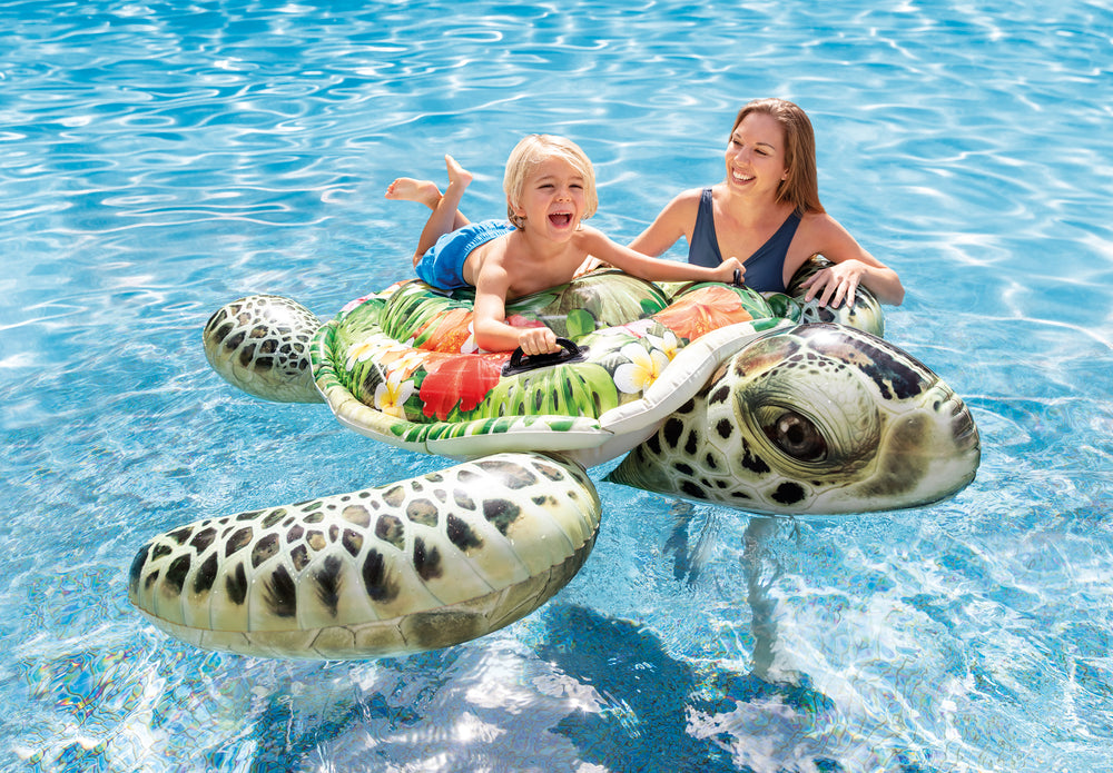 Inflable Montable Intex Tortuga Realista para Niños (191 x 170 cm) - 57555NP