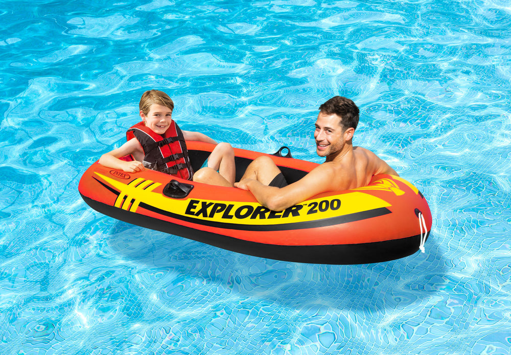 Bote Inflable Intex Explorador 200 para Niños (185 x 94 x 41 cm) - 58330NP