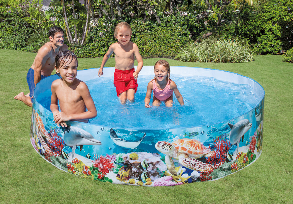 Piscina Rígida Intex Snapset Ocean Reef (244 x 46 cm) - 58472NP