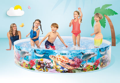 Piscina Rígida Intex Snapset Ocean Reef (244 x 46 cm) - 58472NP