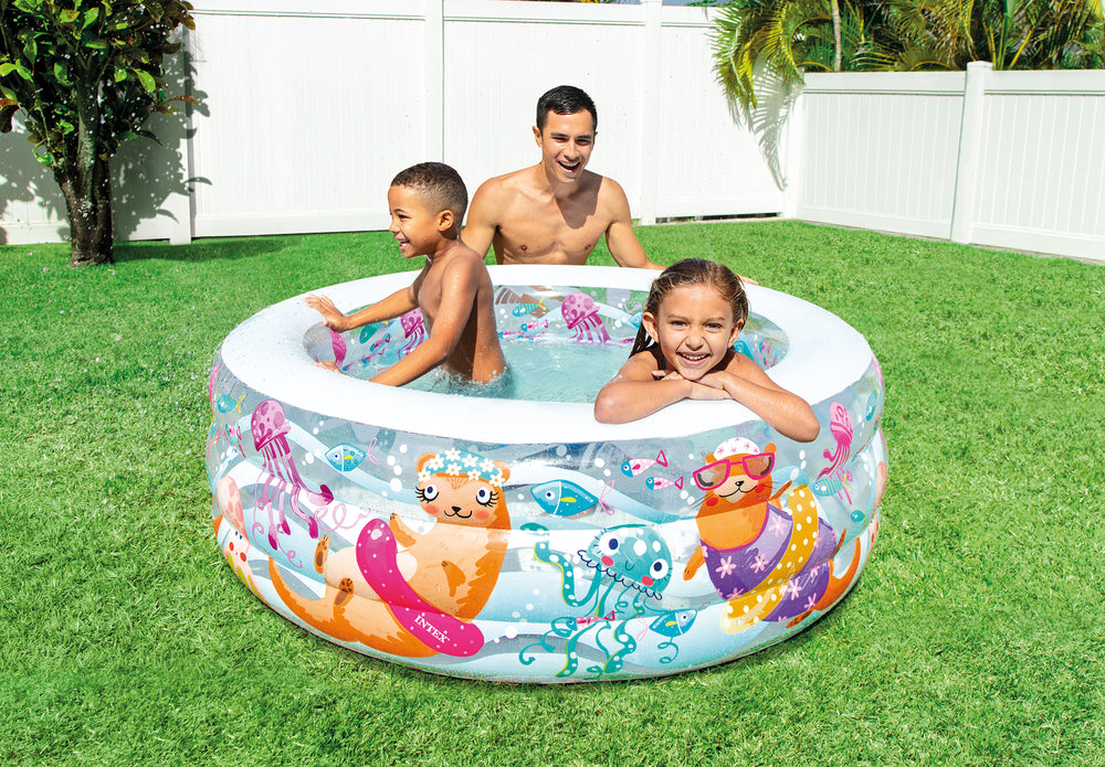 Piscina Inflable Circular Intex Acuario para Niños (152 x 56 cm) - 58480NP