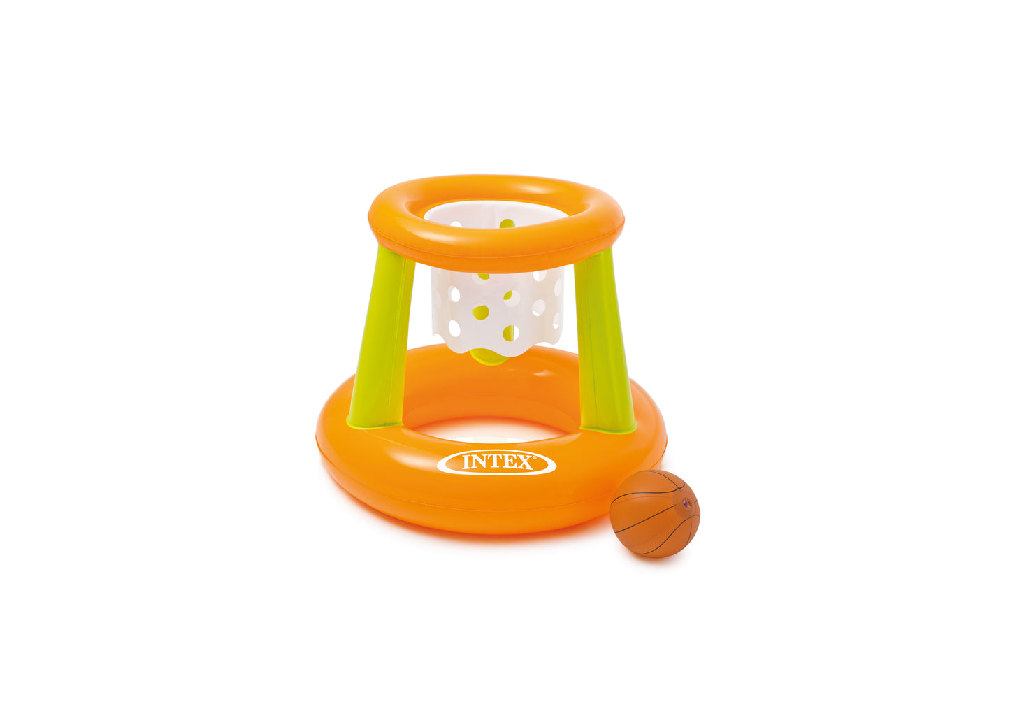 Canasta de Básquetbol Inflable Intex Aros Flotantes para Piscinas (67 x 55 cm) - 58504NP