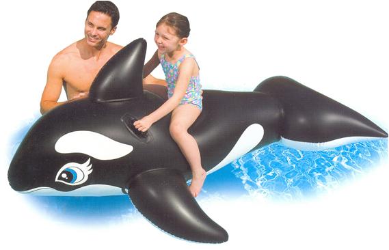 Inflable Montable Intex Ballena Gigante para Niños (193 x 119 cm) - 58561NP