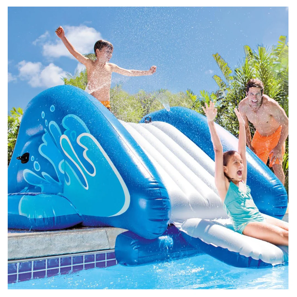 Tobogán Acuático Inflable Intex Kool Splash para Piscinas (333 x 206 x 117 cm) - 58849NP