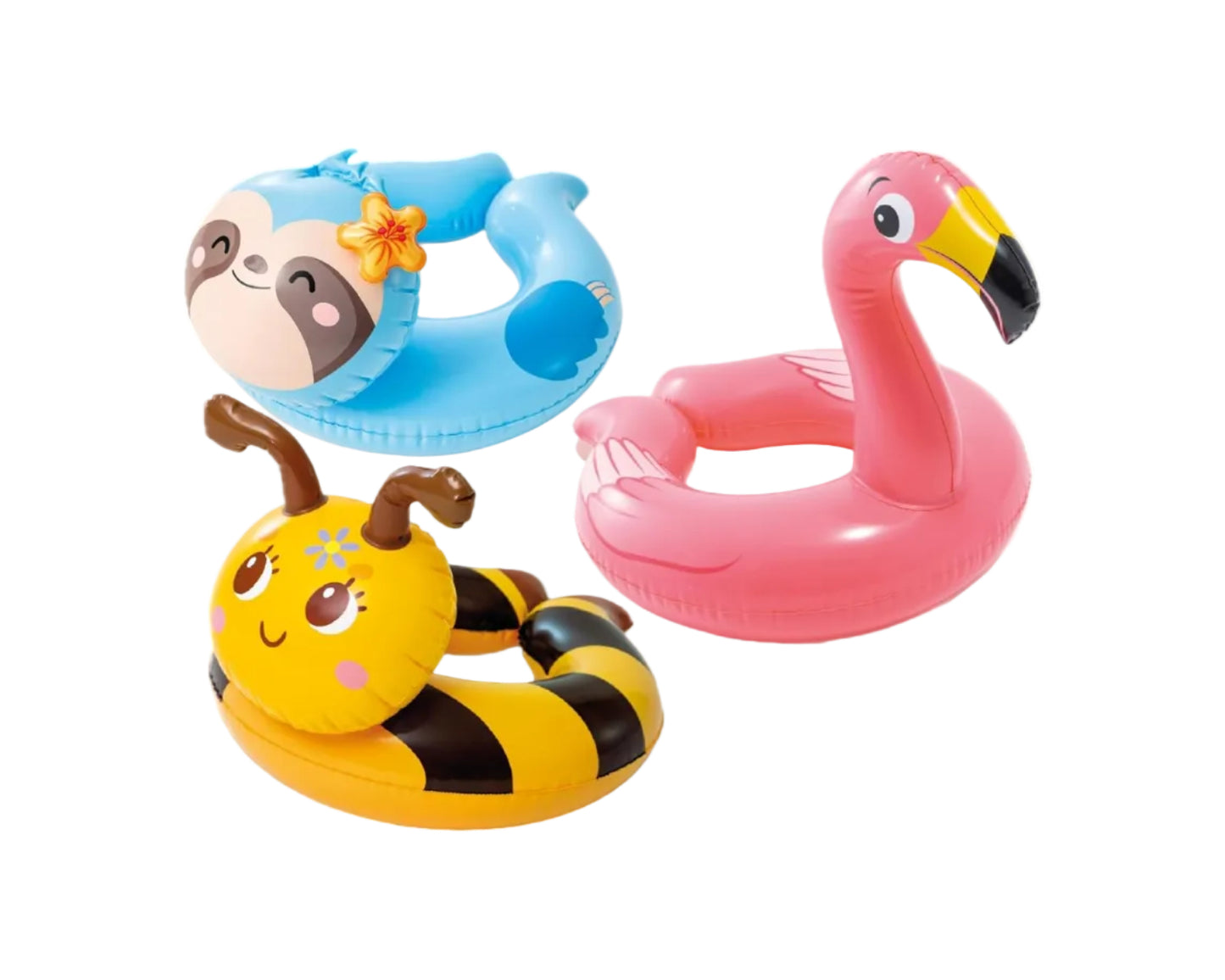 Flotador Inflable Circular Intex Animales para Niños (76 cm) - 59220NP