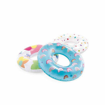 Flotador Inflable Circular Intex Whimsical Magic Tubes para Niños (81 cm) - 59259NP