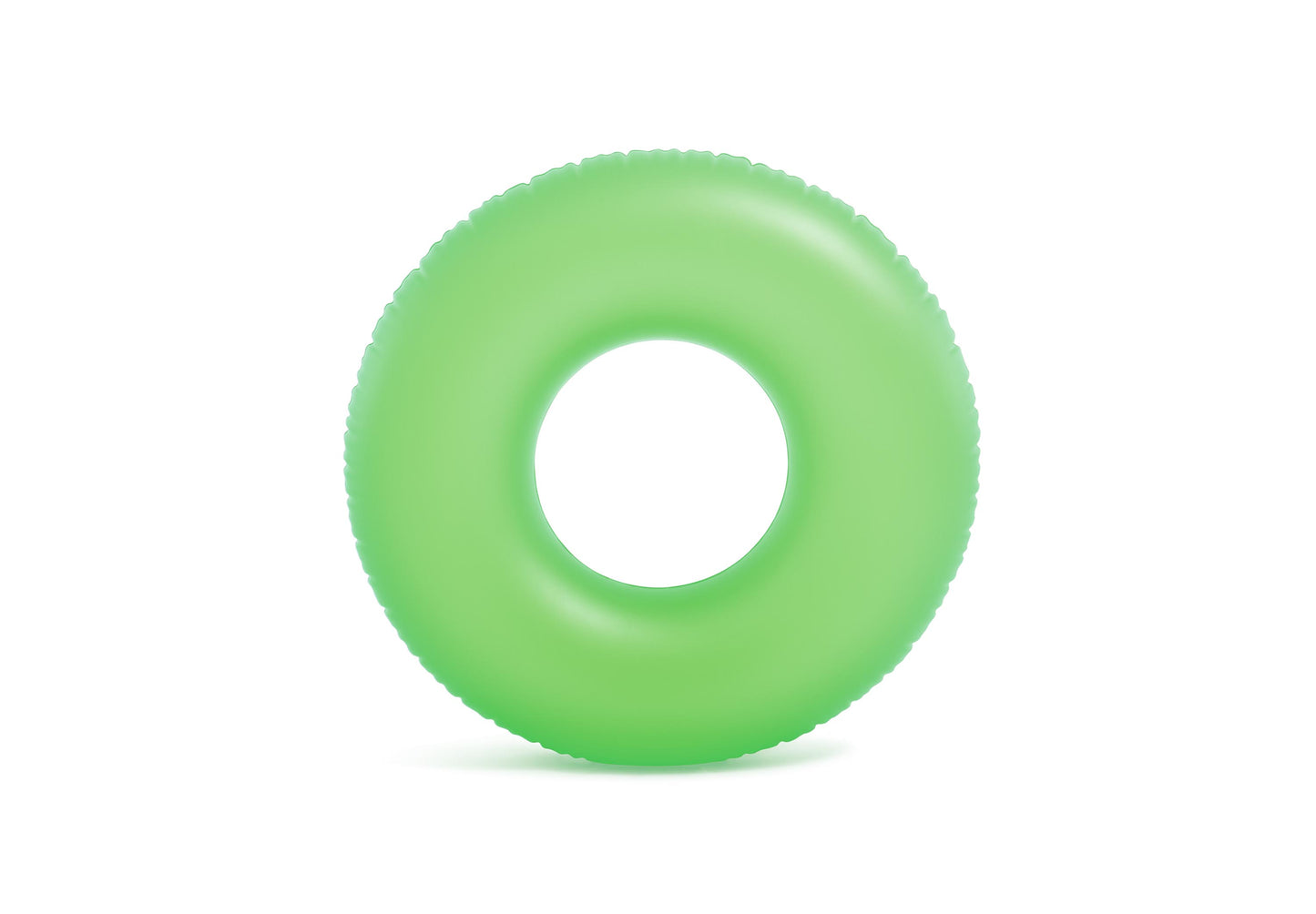 Flotador Inflable Circular Intex Tubos Escarchados de Neón (91 cm) - 59262NP
