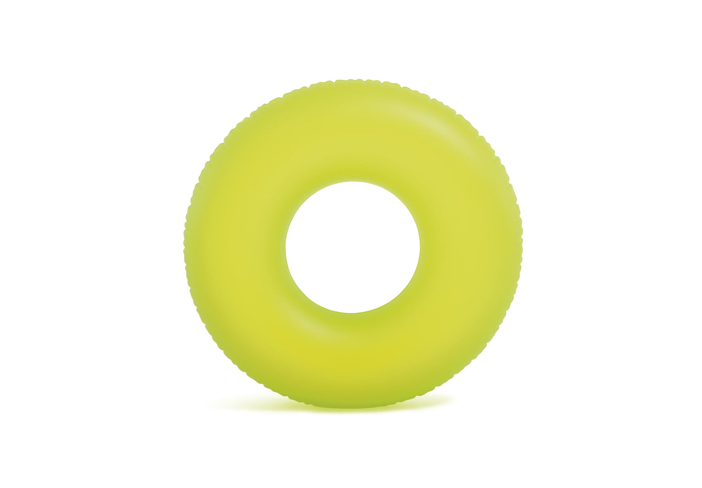 Flotador Inflable Circular Intex Tubos Escarchados de Neón (91 cm) - 59262NP
