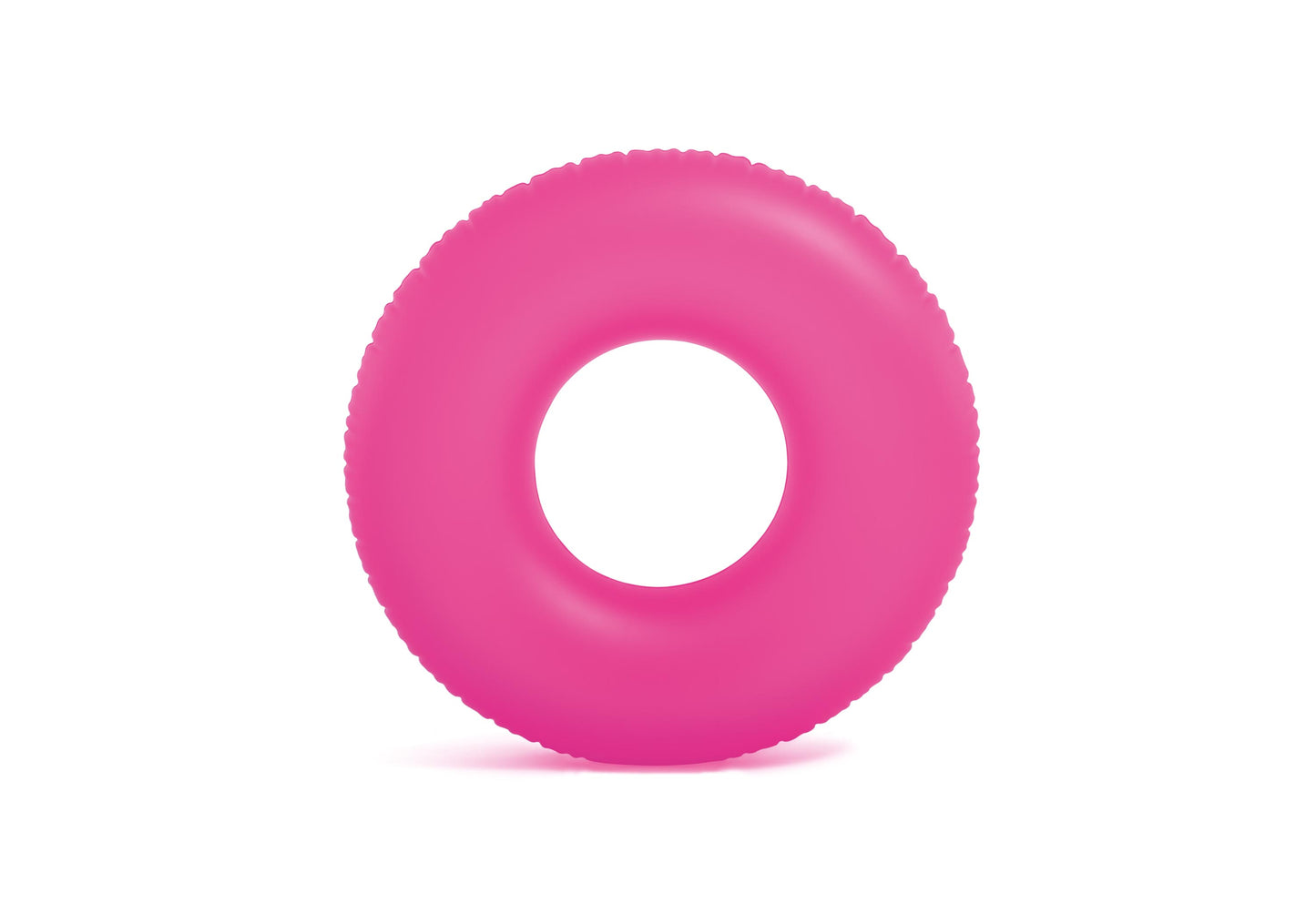 Flotador Inflable Circular Intex Tubos Escarchados de Neón (91 cm) - 59262NP