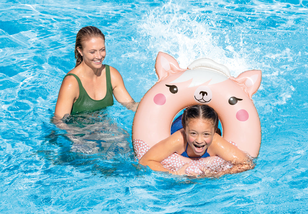 Flotador Inflable Circular Intex Animales para Niños (91 cm) - 59266NP