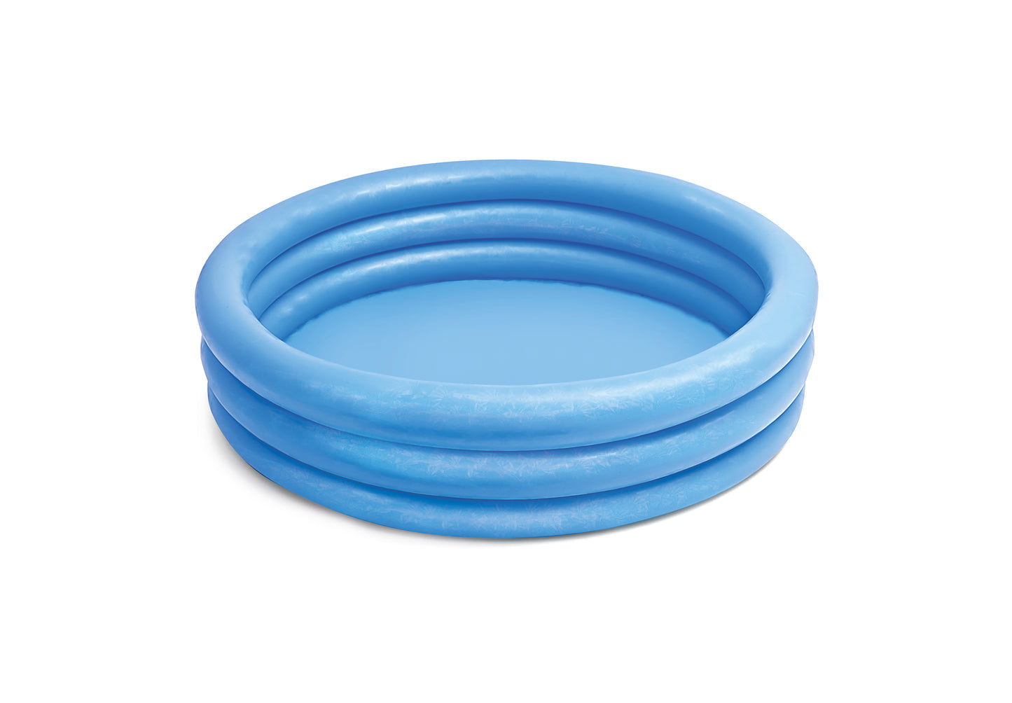 Piscina Inflable Circular Intex Azul Cristalino para Niños (114 x 25 cm) - 59416NP