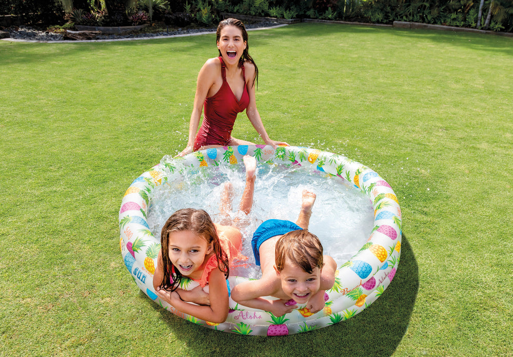 Piscina Inflable Circular Intex Pecera para Niños (132 x 28 cm) - 59431NP