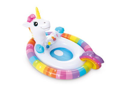 Flotador Inflable con Asiento Intex Animales para Bebés (71 x 58 cm) - 59570NP