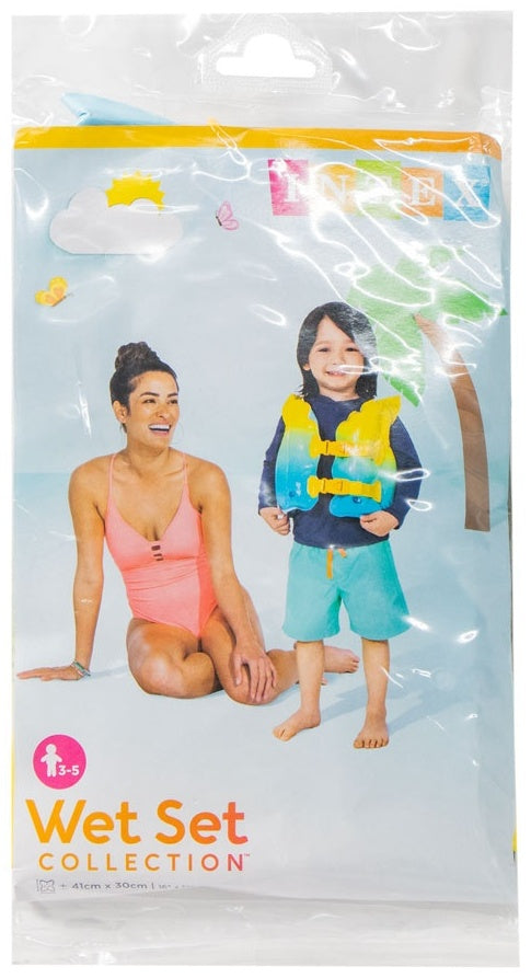 Chaleco Inflable Salvavidas Azul
