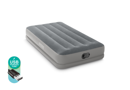 Colch\?n inflable individual Standard Prestige Mid-Rise Twin con inflador USB