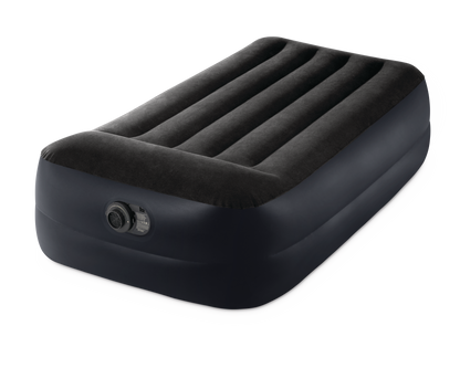 Colchón Inflable Intex Descanso con Almohada Elevado con Tecnología de Fibra para 1 Persona (99 x 191 x 42 cm) - 64122NP