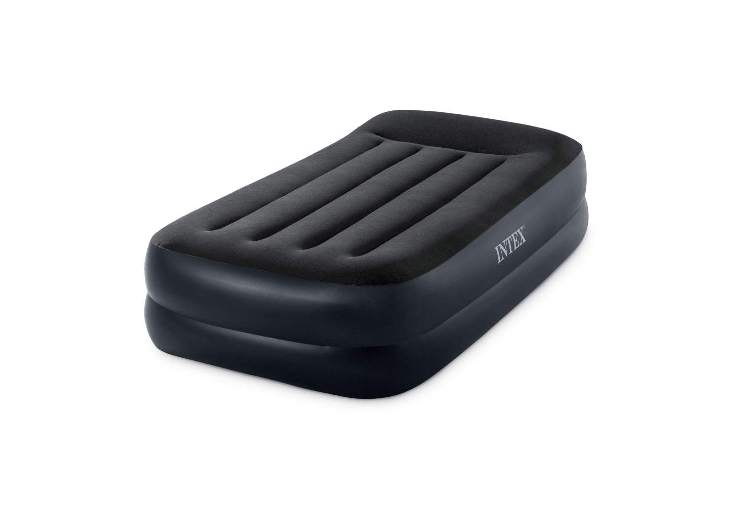 Colchón Inflable Intex Descanso con Almohada Elevado con Tecnología de Fibra para 1 Persona (99 x 191 x 42 cm) - 64122NP