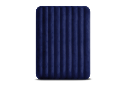 Colchón Inflable Intex Clásico Suave con Inflador de Pie y Almohadas para 2 Personas (152 x 203 x 25 cm) - 64765