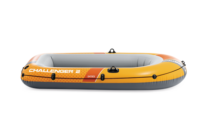 Bote Inflable Intex 66312 Challenger 2 para 2 Personas (Incluye Remos y Bomba)