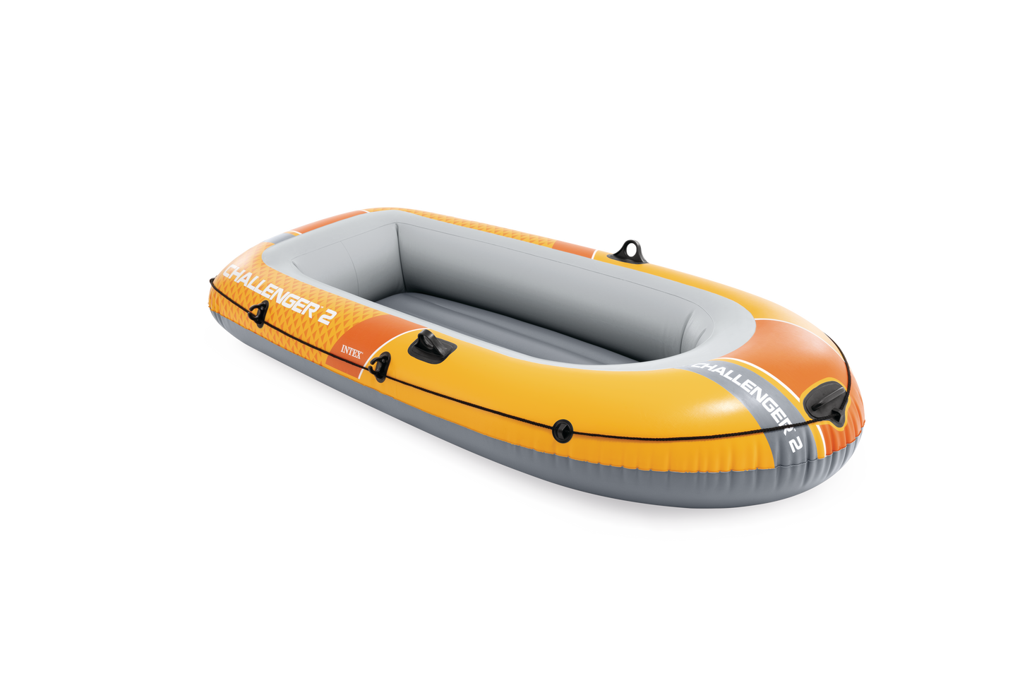 Bote Inflable Intex 66312 Challenger 2 para 2 Personas (Incluye Remos y Bomba)