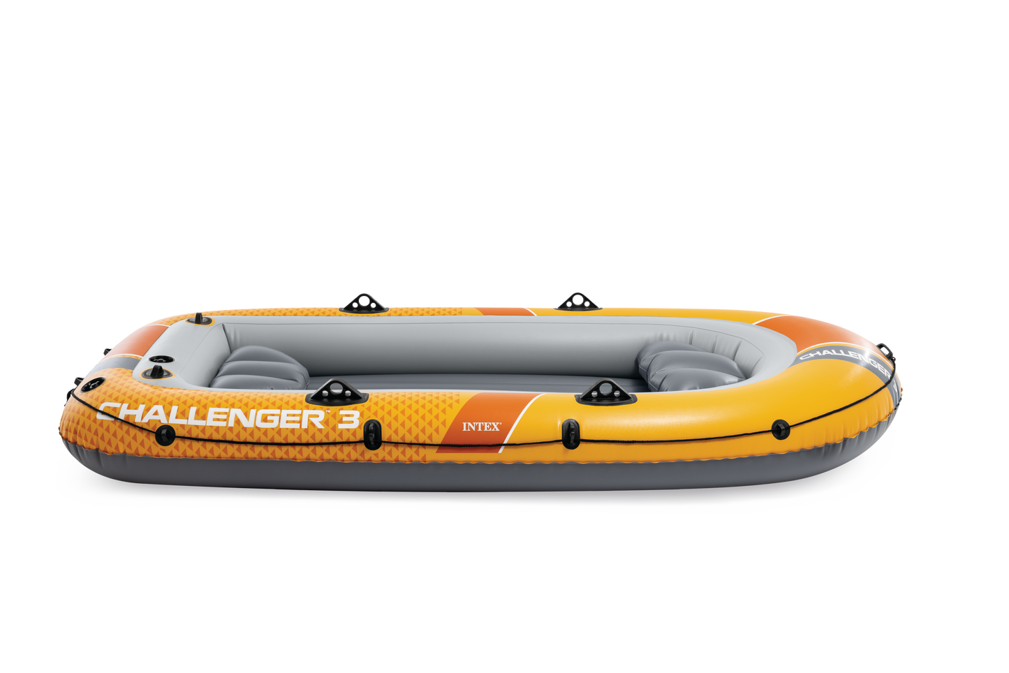 Bote Inflable Intex 66313 Challenger 3 para 3 Personas (Incluye Remos y Bomba)