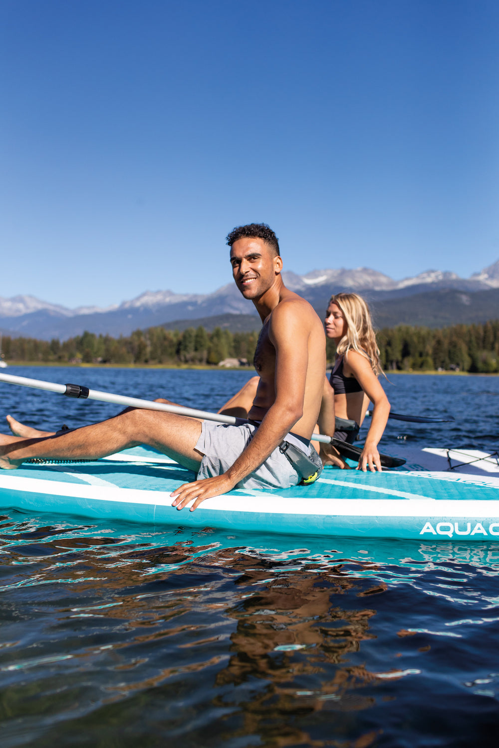 Stand up Padle (SUP) AQUA QUEST 240 2.44mx76cmx13cm
