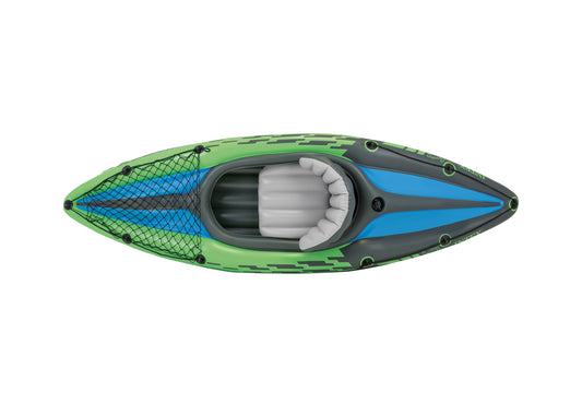 Kayak Inflable Intex Challenger K1 para 1 Persona con Remo y Bomba (274 x 76 cm) - 68305NP
