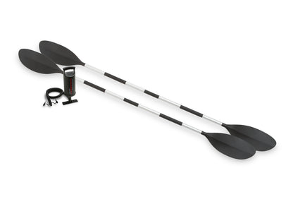 Kayak Inflable Intex Explorer K2 para 2 Personas con Remos y Bomba (312 x 91 cm) - 68307NP